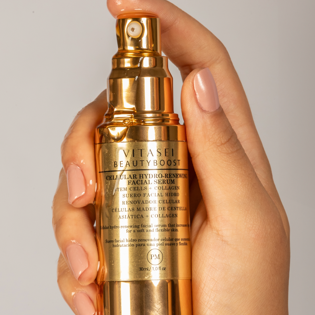 Kit de serums faciales día y noche  con células madre vegetales